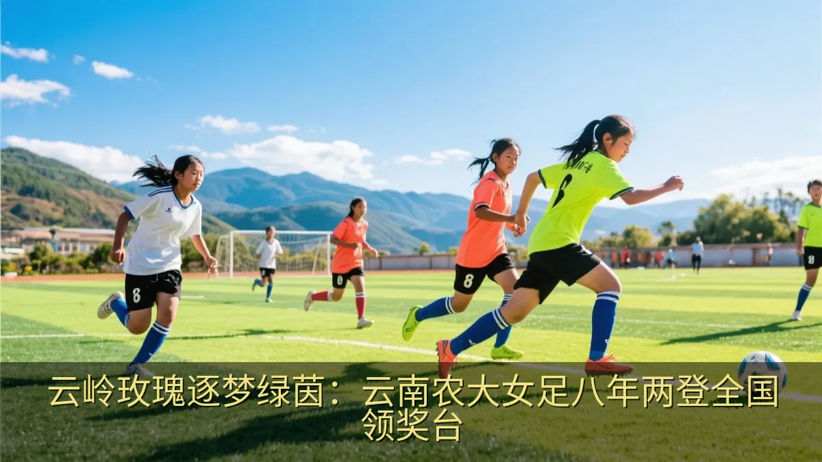 云岭玫瑰逐梦绿茵：云南农大女足八年两登全国领奖台